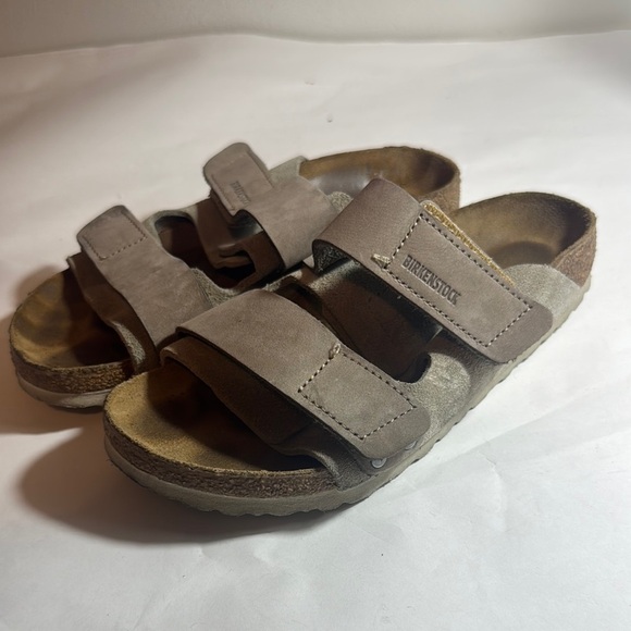 Used Birkenstocks Velcro women’s size 36 narrow sandals - Picture 1 of 7